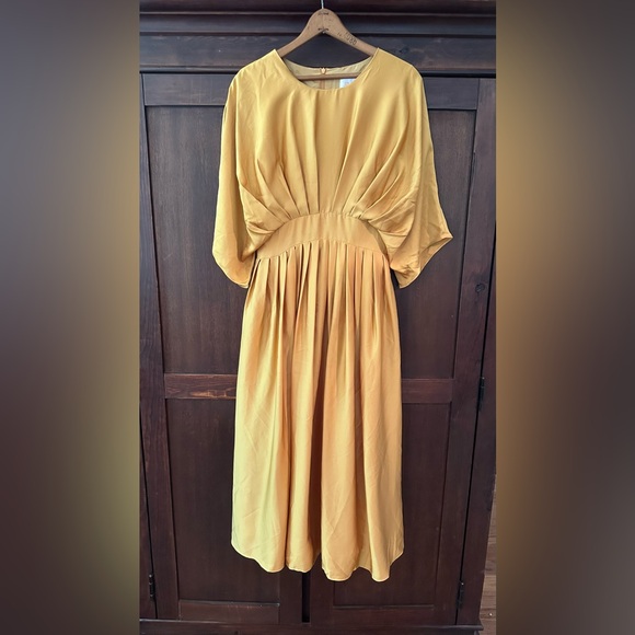 JJ’s House Dresses & Skirts - JJ’s House Mustard Gold maxi dress